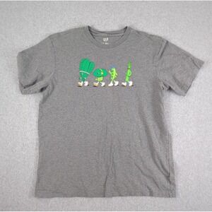 Gap x Lauren Martin Graphic Tee Unisex Size L Tall Vegetables Illustrator Artist